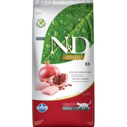Farmina N&D Gatos Pollo, Granada, Aloe Vera, Psyllium, Cúrcuma y Té Verde