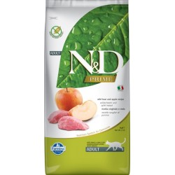 Farmina N&D Gatos Jabalí, Manzana, Aloe Vera, Psyllium, Cúrcuma y Té Verde