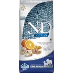 Farmina N&D Bajo en Cereales Merluza, Naranja, Avena y Espelta