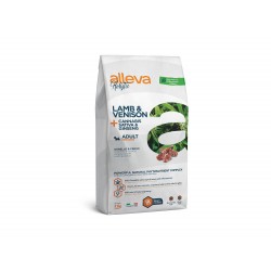 Cordero &amp; Venado + Cannabis sativa &amp; Ginseng. Alimento completo para perros adultos de talla pequeña y extra pequeña