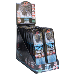 Alpha Spirit Snack para Gatos de Pescado