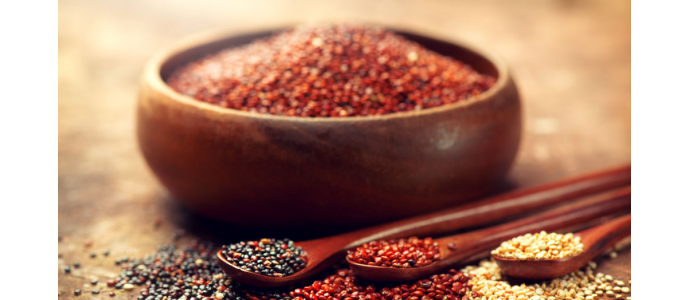 Los alimentos funcionales y su historia - Quinoa y linaza