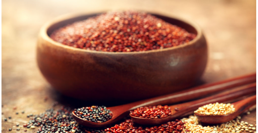 Los alimentos funcionales y su historia - Quinoa y linaza